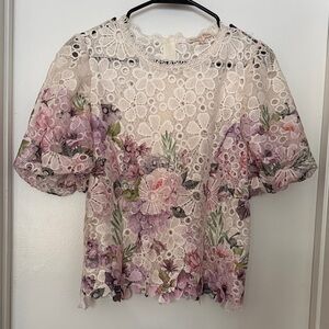 Floral Lace Shirt